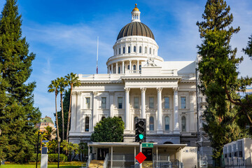 Obraz premium California State Capitol Close Up Sacramento California