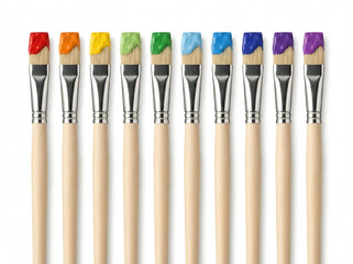 Fototapeta premium Art creativity and visual branding concept for education advertising and creative communication
