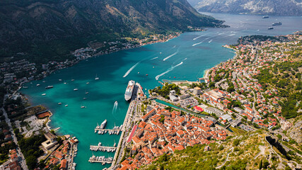 Kotor Bay from Above