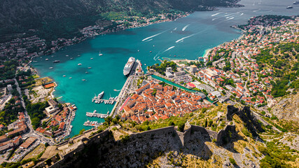 Kotor Bay from Above
