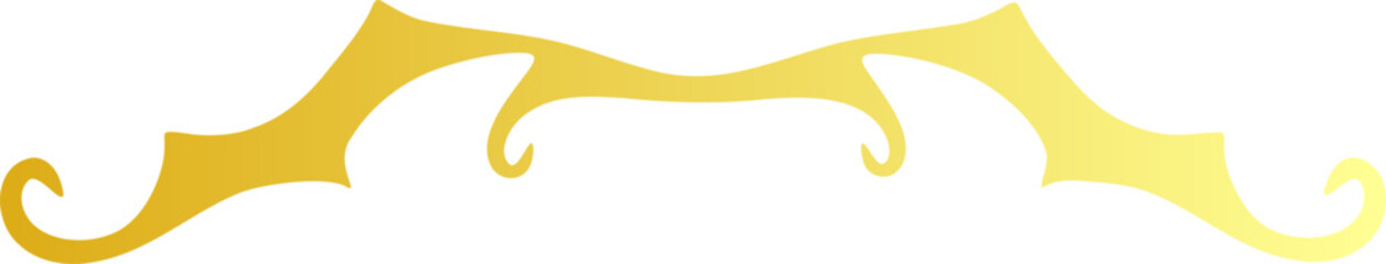 Hand drawn ornament arrow shape element