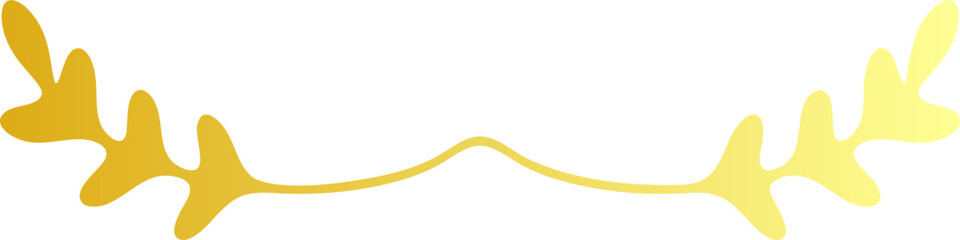 Hand drawn ornament arrow shape element