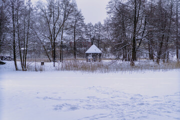 zimowa altanka © Mateusz