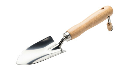Fototapeta premium Hand trowel with wooden handle