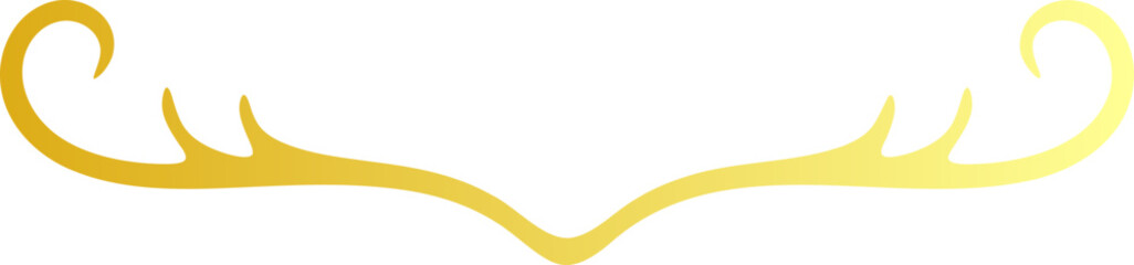 Hand drawn ornament arrow shape element