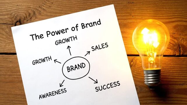 Brand power brainstorm idea.