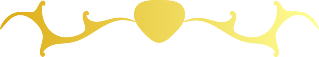 Hand drawn ornament arrow shape element