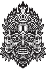 Fototapeta premium tribal tattoo design