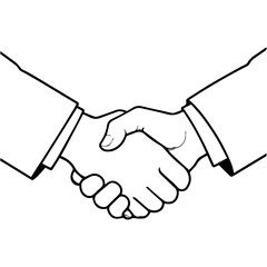 handshake between two businessmen