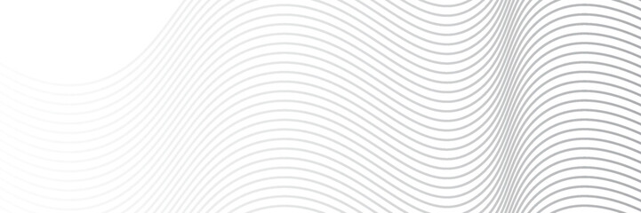 Abstract wave element for design. Digital frequency track equalizer. Stylized line art background. Vector illustration. Wave with lines created using blend tool.