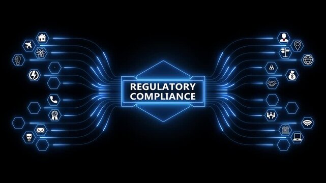 Meeting regulatory requirements through connected digital systems, compliance network animation with governance structure and data traceability