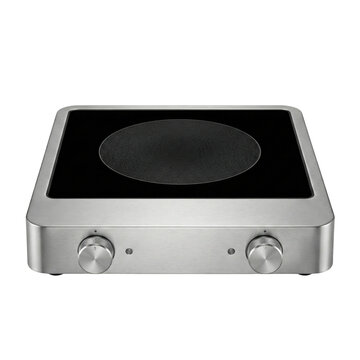 Laboratory heating plate with magnetic stirrer controls