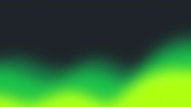 Abstract Dark Green and Yellow Gradient Background with Lo-Fi Noise Texture