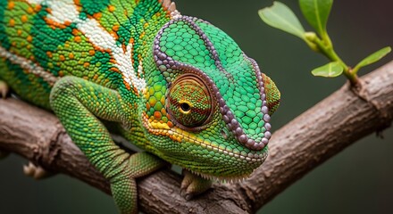 Obraz premium Discover the Fascinating World of Chameleons A Celebration for World Wildlife Day