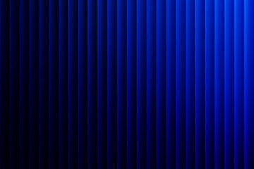 Obraz premium Abstract Dark Blue Vertical Stripes with Gradient Lighting