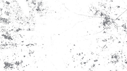 Black and white dirty grain texture overlay. Vintage worn canvas grunge surface texture. 