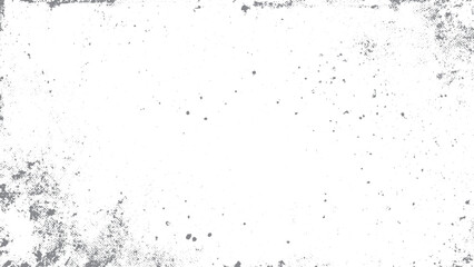 Fototapeta premium Minimal grunge texture with soft halftone pattern. Stylish abstract grunge surface in black and white. 