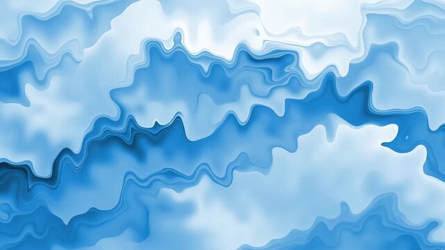 Abstract fluid art with warm tones and wavy patterns background animation