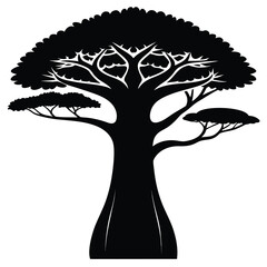 A minimalist composition featuring a purple abstract shape on a stark white background