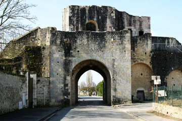 Fototapeta premium Provins - Ville Fortifiée - Porte Saint Jean