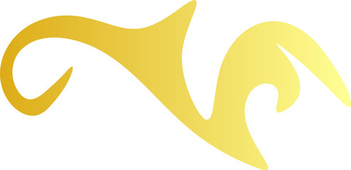 Obraz premium Hand drawn ornament arrow shape element