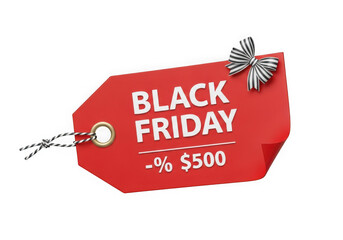 Black friday sale tag with the year 2020 prominently displayed
