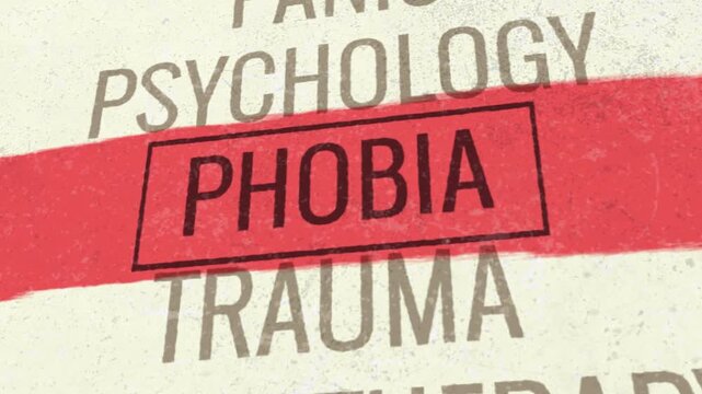 Phobia 3D Scrolling Title Animation