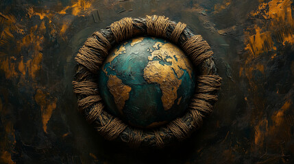 Global Human Trafficking Crisis Bound Hands Around World 