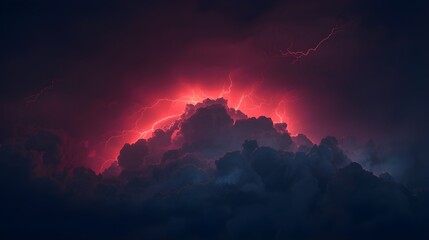 sunset in the mountains