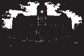 Massive Urban Building Grunge Texture