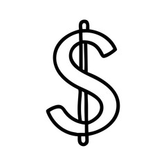 Obraz premium Dollar IconMoney SymbolUSD Currency IconCash IconDollar Sign Finance Dollar IconInvestment DollarProfit SymbolRevenue IconIncome Dollar