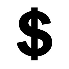Obraz premium Dollar IconMoney SymbolUSD Currency IconCash IconDollar Sign Finance Dollar IconInvestment DollarProfit SymbolRevenue IconIncome Dollar