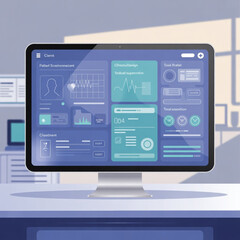 Smart Neonatal Incubator Monitoring Vector