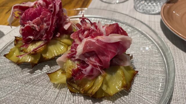 Artichokes with Jabugo Ham &ndash; Traditional Spanish Dish