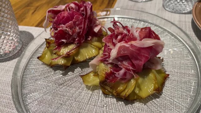 Artichokes with Jabugo Ham &ndash; Traditional Spanish Dish