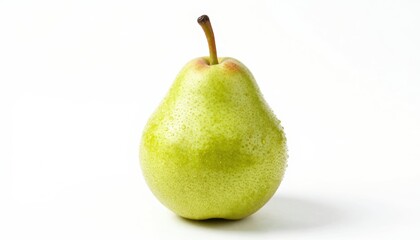 Fresh green pear harvest fruit market photography bright studio close-up healthy eating concept
