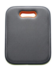 High-density foam kneeling pad with cut-out handle.
