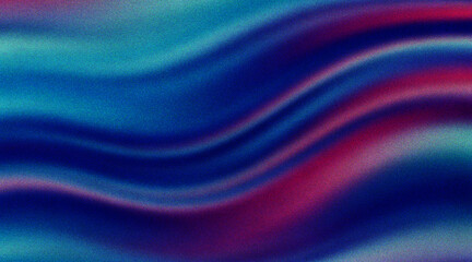 A mesmerizing blend of blue, red, and green hues creating an abstract wave pattern.