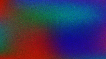 A vibrant and colorful abstract image with a mix of red, green, and blue hues