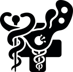 Obraz premium 2021 number celebration year new year eve party minimalist black and white vector illustration isolated on white background