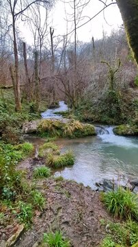 Barrial Mill on the Bimenes Mills Route, PR-AS 141, the municipality of Bimenes, Asturias, Spain