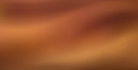Rich warm brown ochre burnt sienna abstract background. Seamless smooth gradient ombre with gentle blurred glow. Subtle luminous shimmer, soft earthy hues, minimalist calming ambiance. © boy4en