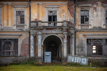 Abandoned Historic Palace in Eastern Europe