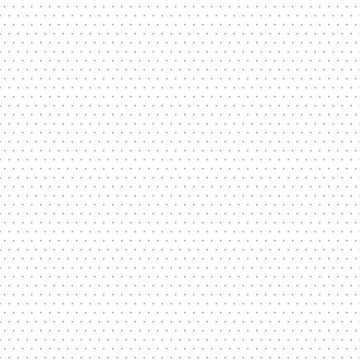 Seamless micro polka dot pattern with tiny gray dots arranged in a dense minimal grid. Subtle repeating texture for backgrounds, fabric, packaging and modern surface design. Vector illustration