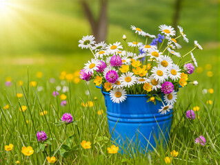 flowers in a pot
