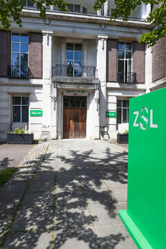 Zoological Society of London building in Regent's Park. London, UK, 2 June 2024