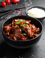 Fototapeta premium Mongolisches Rindfleisch