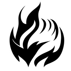 Obraz premium tribal tattoo design with wings