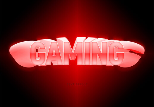 Gaming Text Effect