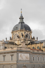 Fototapeta premium the cathedral de santa maria la real de la almudena